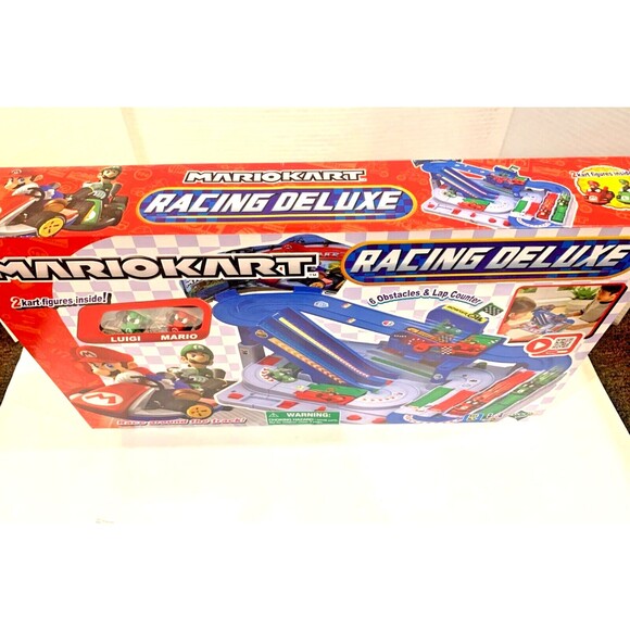 Nintendo x Epoch Games Mario Kart Racing Deluxe Obstacle Race Track - Picture 7 of 9